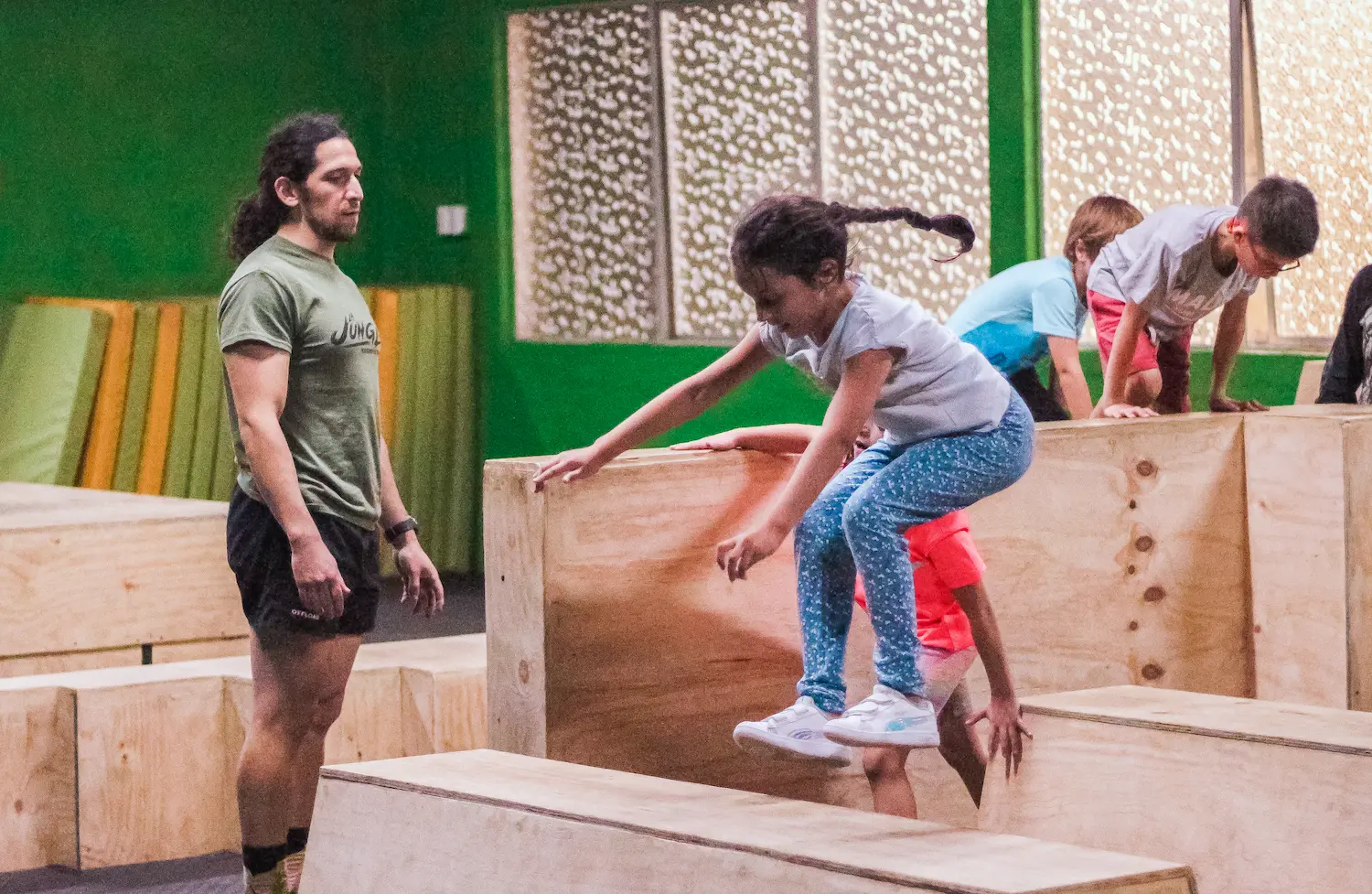 parkour para niños
